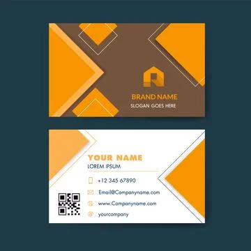 Architect business card template vector design Stock Illustration