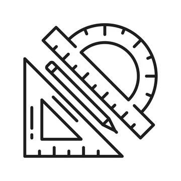 Architect development, construction engineering Stock Illustration