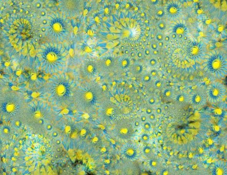 Architect flowers texture background Stock Illustration