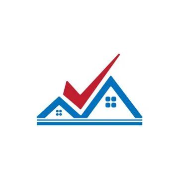 Architect, home, construction creative logo template vector isolated Stock Illustration