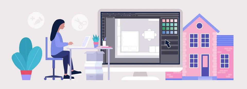 Architect Stock Illustration
