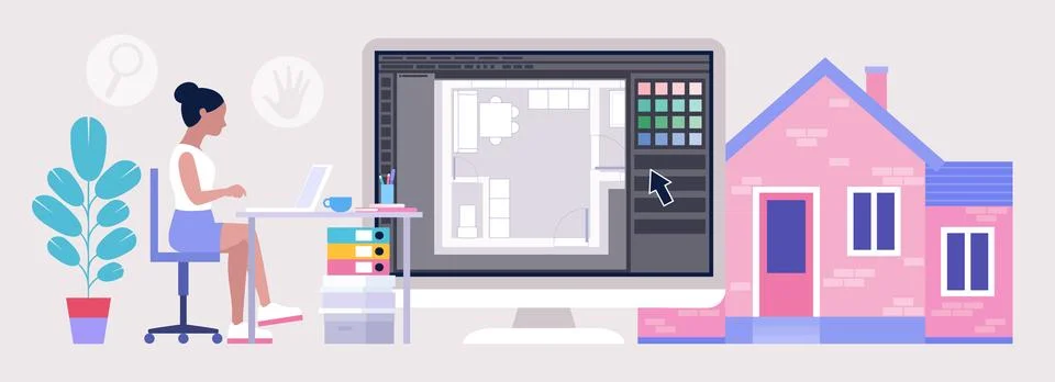 Architect Stock Illustration