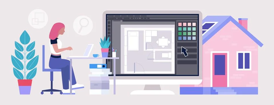 Architect Stock Illustration
