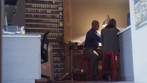 Architect Meeting With Client Stock Footage 208725510