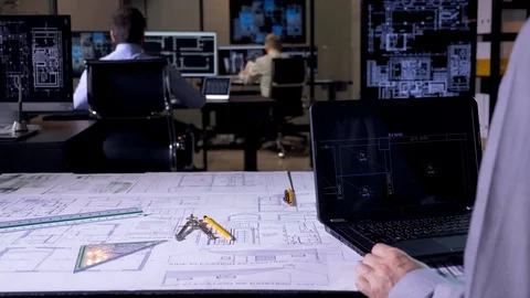 Architect Office  스톡 동영상 129247515