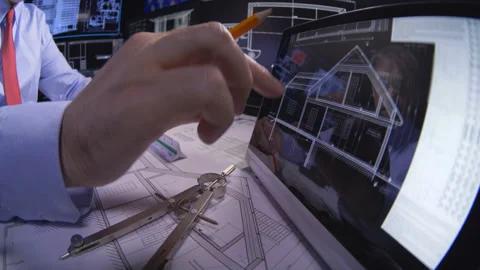 Architect In Office  Vidéo 202133796