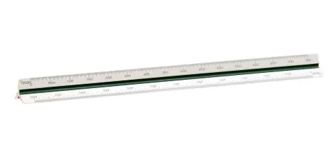 Architect scale ruler Stock Photos