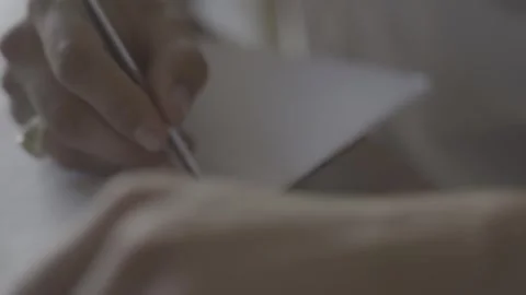 Architect Sketches Rough Design onto White Paper Stock-Footage 252334477