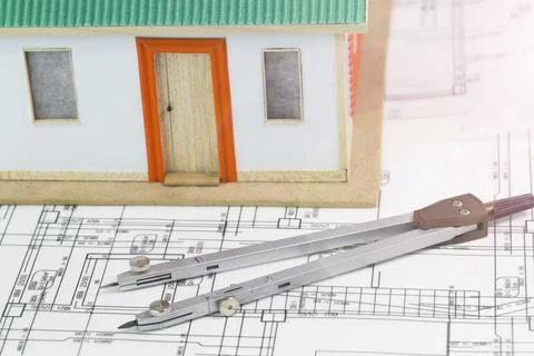 Architect working concept Stock Photos