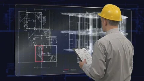 Architect working Stock-Footage 200710342