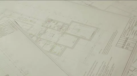 Architect working In his studio Stock Footage 61047336