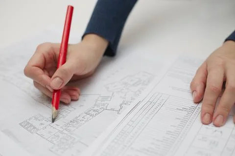 Architect workplace