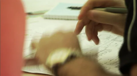 Architects discussing the plan of a building. Video stock 46868233