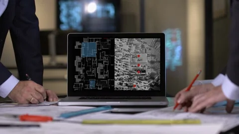  Architects At Work  Stock Footage 210551950