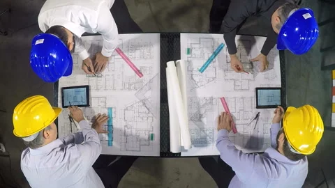 Architects Working Stock-Footage 210472753