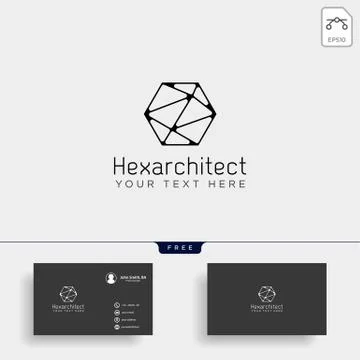 Architectur construction logo template vector icon elements Stock Illustration