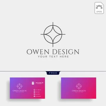 Architectur construction logo template vector icon elements Stock Illustration