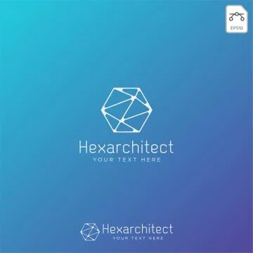 Architectur construction logo template vector icon elements Illustrazione stock