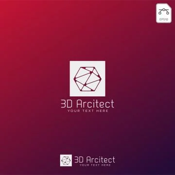 Architectur construction logo template vector icon elements Illustrazione stock