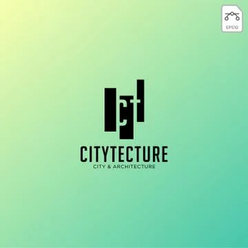 Architectur construction logo template vector icon elements Illustrazione stock