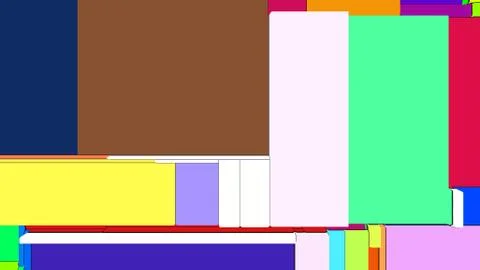 Architectural abstract background of pixelated geometric shapes. Computer scr Stock Illustration