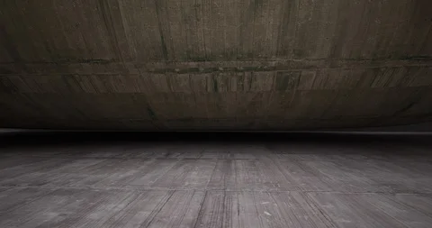 Architectural background. Abstract concrete smooth interior.  Stock Footage 127214605
