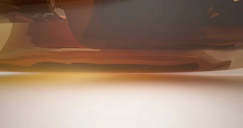 Architectural background. Abstract white and colored gradient glasses interior.  Stock Footage 128343578