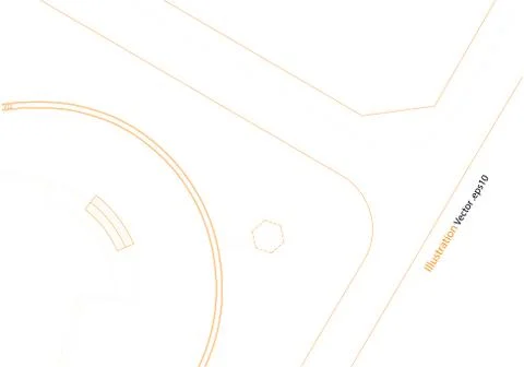 Architectural background, architecture plan, construction drawing Stock Illustration