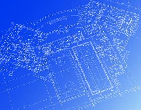 Architectural background. Stock Illustration