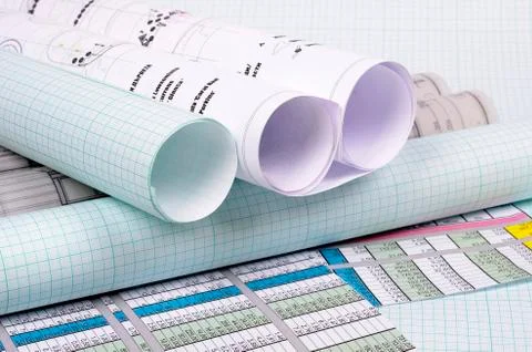 Architectural background. part of architectural project, architectural plan, Stock Photos