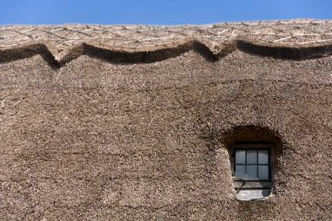 Architectural background - thatch Stock Photos