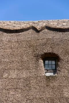 Architectural background - thatch Stock Photos