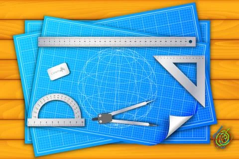 Architectural background. Vector Illustration, contains Stock Illustration