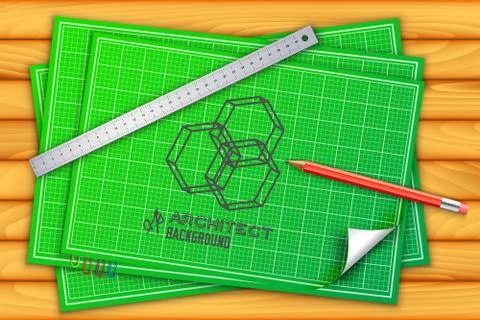 Architectural background. Vector Illustration, eps10, contains Stock Illustration