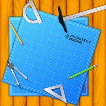 Architectural background. Vector Illustration, eps10, contains Stock Illustration