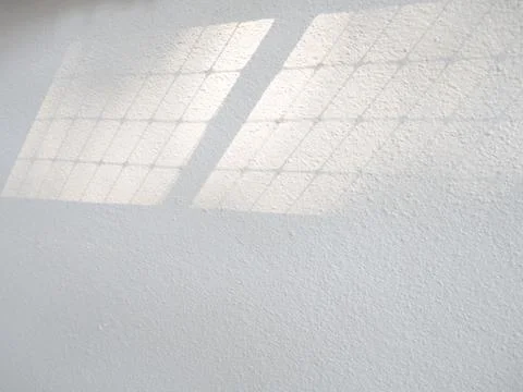 Architectural background with window shadow Stock Photos