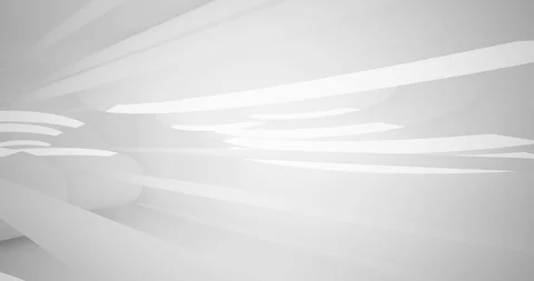 Architectural background.Abstract smooth white interior.  Stock Footage 127111111