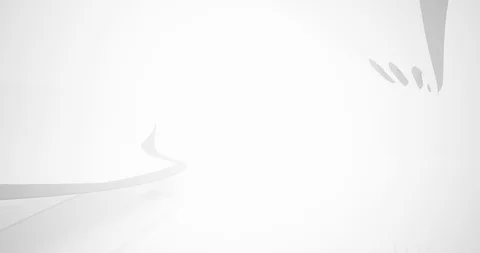 Architectural background.Abstract smooth white interior. 3D animation and render Stock Footage 130019862