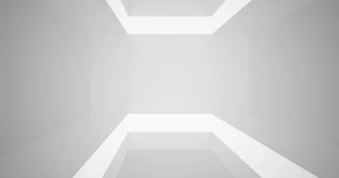 Architectural background.Abstract white interior. 3D animation and rendering. Stock Footage 127499151