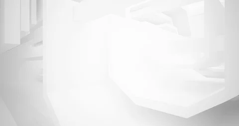 Architectural background.Abstract white interior.  Stock Footage 127017655