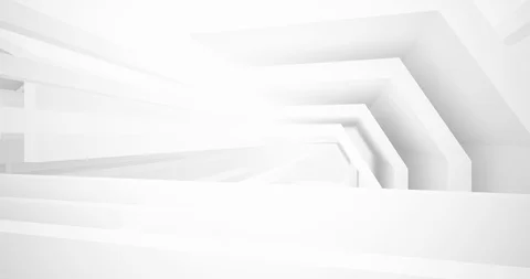 Architectural background.Abstract white interior.  Stock Footage 127017871
