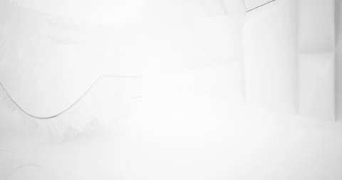Architectural background.Abstract white interior.  Stock Footage 127429423