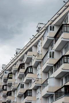 Architectural brutalism Stock Photos