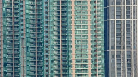 Architectural Building Pattern Timelapse Stock Footage 344400538