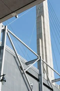 Architectural cables Stock-Fotos