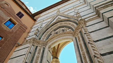 An architectural Cathedral in Europe. Stock Footage 237089728