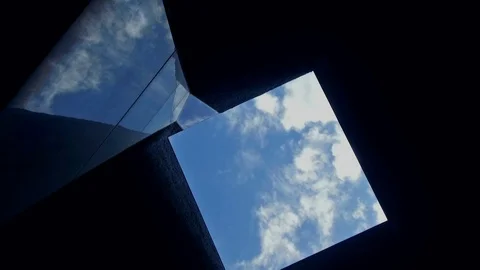 Architectural ceiling silhouette Stock Footage 85631251
