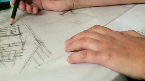 Architectural chart 10 Stock Footage 10895826