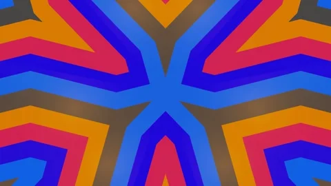 Architectural Chevron Geometry Mosaic Structure Stock Footage 341461361