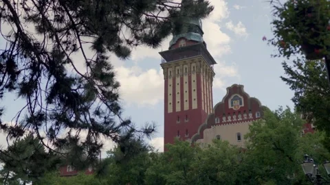 Architectural complex Stock Footage 247267861